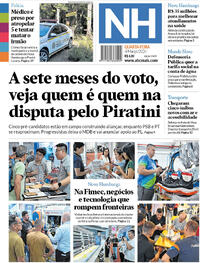 Capa do jornal Jornal NH 04/03/2026