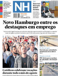 Capa Jornal NH