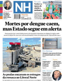 Capa do jornal Jornal NH 06/01/2026