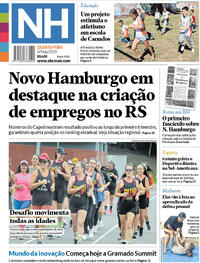 Capa do jornal Jornal NH 06/05/2026