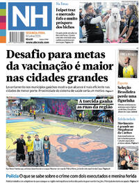 Capa Jornal NH 08/06/2026