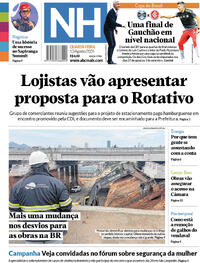 Capa Jornal NH 12/08/2026