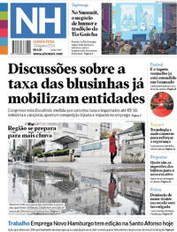 Capa Jornal NH 13/08/2026