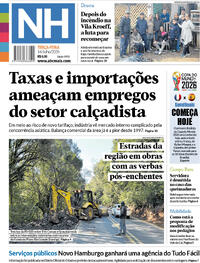 Capa Jornal NH 14/07/2026