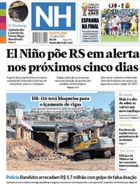 Capa Jornal NH 15/07/2026