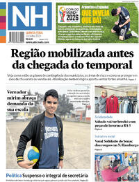Capa Jornal NH 16/07/2026