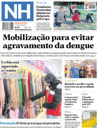 Capa Jornal NH 17/06/2026