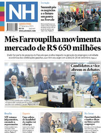 Capa Jornal NH