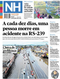 Capa do jornal Jornal NH 18/03/2026