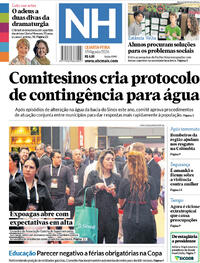 Capa Jornal NH 19/08/2026