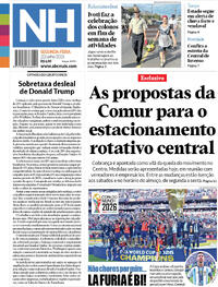 Capa Jornal NH 20/07/2026