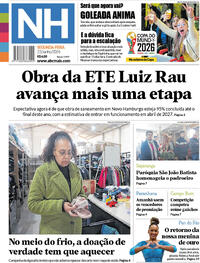 Capa Jornal NH 22/06/2026