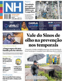 Capa Jornal NH 22/07/2026