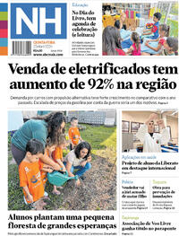 Capa do jornal Jornal NH 23/04/2026