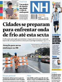 Capa Jornal NH 23/06/2026