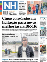 Capa Jornal NH 23/07/2026