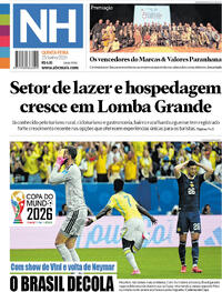 Capa Jornal NH 25/06/2026
