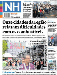 Capa do jornal Jornal NH 26/03/2026