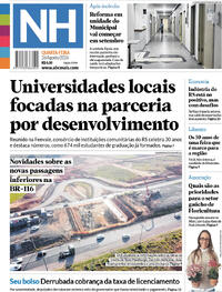 Capa Jornal NH