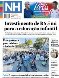 Capa Jornal NH 27/08/2026