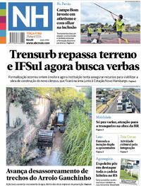 Capa do jornal Jornal NH 28/04/2026