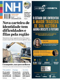 Capa do jornal Jornal NH 28/05/2026