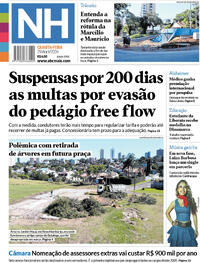 Capa do jornal Jornal NH 29/04/2026