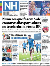 Capa Jornal NH 29/06/2026
