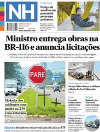 Capa do jornal Jornal NH 30/04/2026