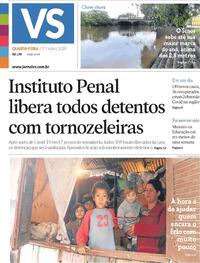 Capa do jornal Jornal VS 01/07/2020