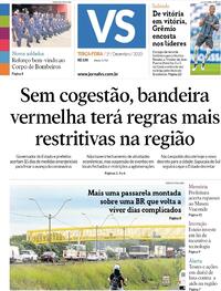 Capa do jornal Jornal VS 01/12/2020