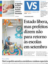 Capa do jornal Jornal VS 02/09/2020