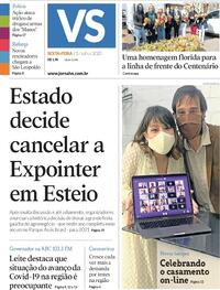Capa do jornal Jornal VS 03/07/2020