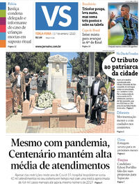 Capa do jornal Jornal VS 03/11/2020