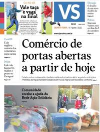 Capa do jornal Jornal VS 05/08/2020