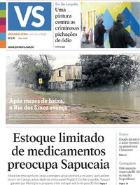 Capa do jornal Jornal VS 06/07/2020