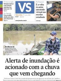 Capa do jornal Jornal VS 07/07/2020