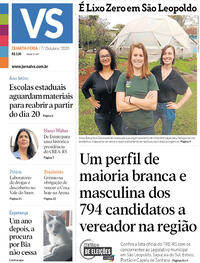 Capa do jornal Jornal VS 07/10/2020