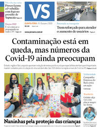 Capa do jornal Jornal VS 08/10/2020