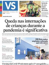 Capa do jornal Jornal VS 10/09/2020