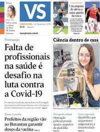 Capa do jornal Jornal VS 10/12/2020