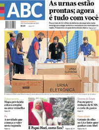 Capa do jornal Jornal VS 14/11/2020