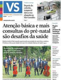 Capa do jornal Jornal VS 14/12/2020