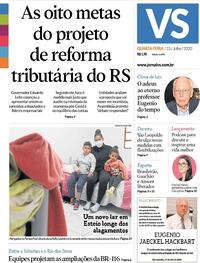 Capa do jornal Jornal VS 16/07/2020
