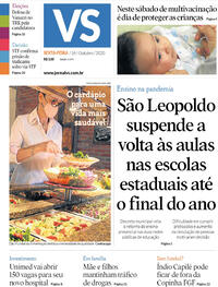 Capa do jornal Jornal VS 16/10/2020