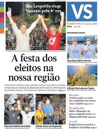 Capa do jornal Jornal VS 16/11/2020
