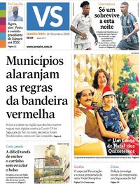 Capa do jornal Jornal VS 16/12/2020