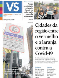 Capa do jornal Jornal VS 17/08/2020