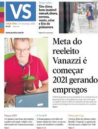 Capa do jornal Jornal VS 17/11/2020