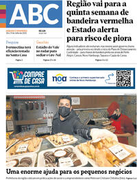 Capa do jornal Jornal VS 18/07/2020